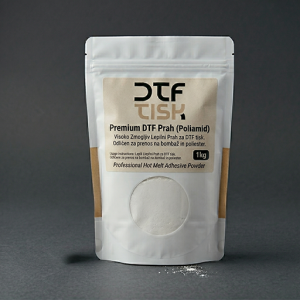 Premium DTF Lepilo v prahu – 1kg (belo)