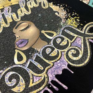 Glitter DTF PRESLIKAČI NA ROLI - 30 cm - Oblikuj na spletu